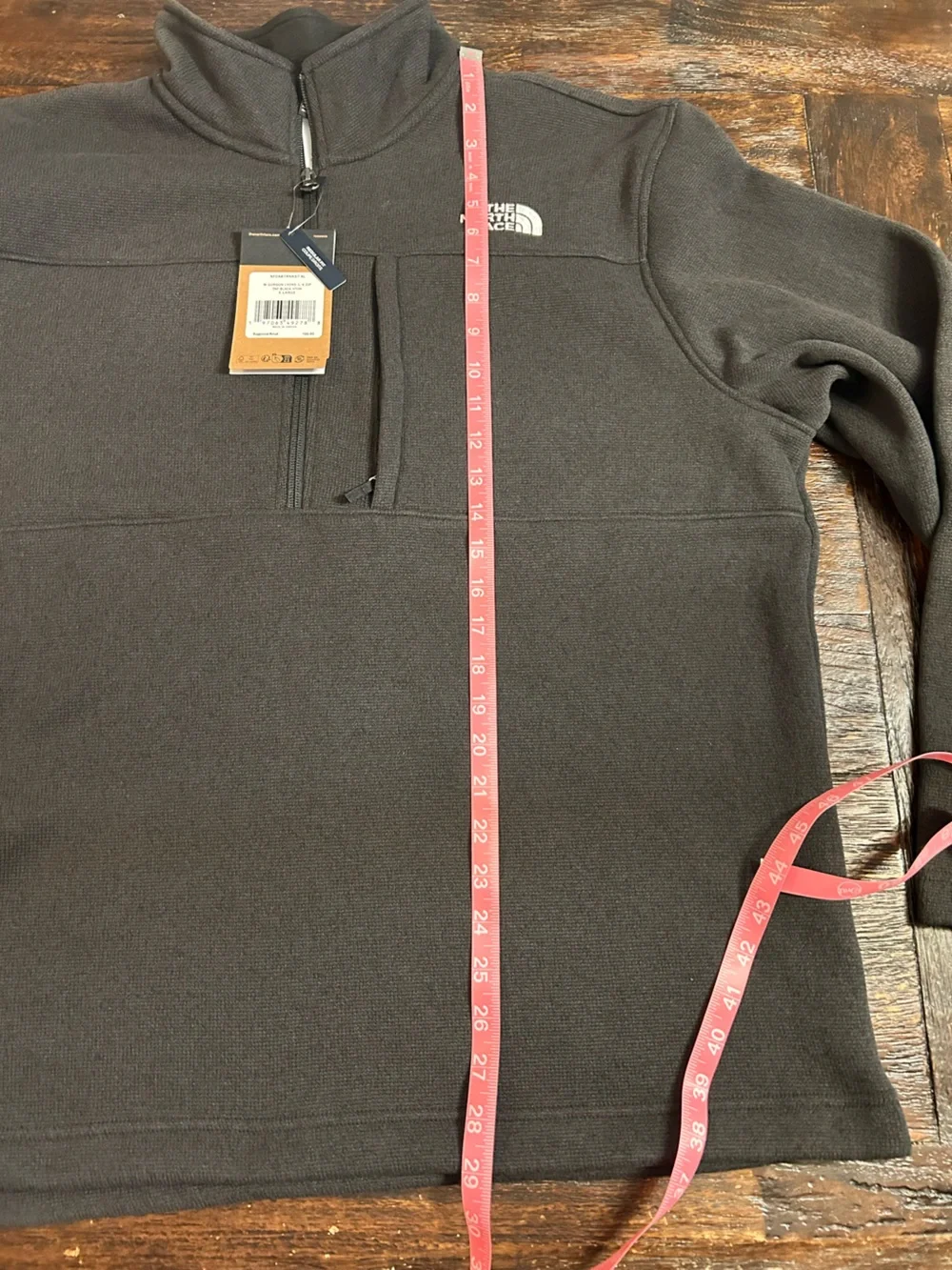 The North Face - Gordon Lyons 1/4-Zip Jacket - Men's - Black Heathered
